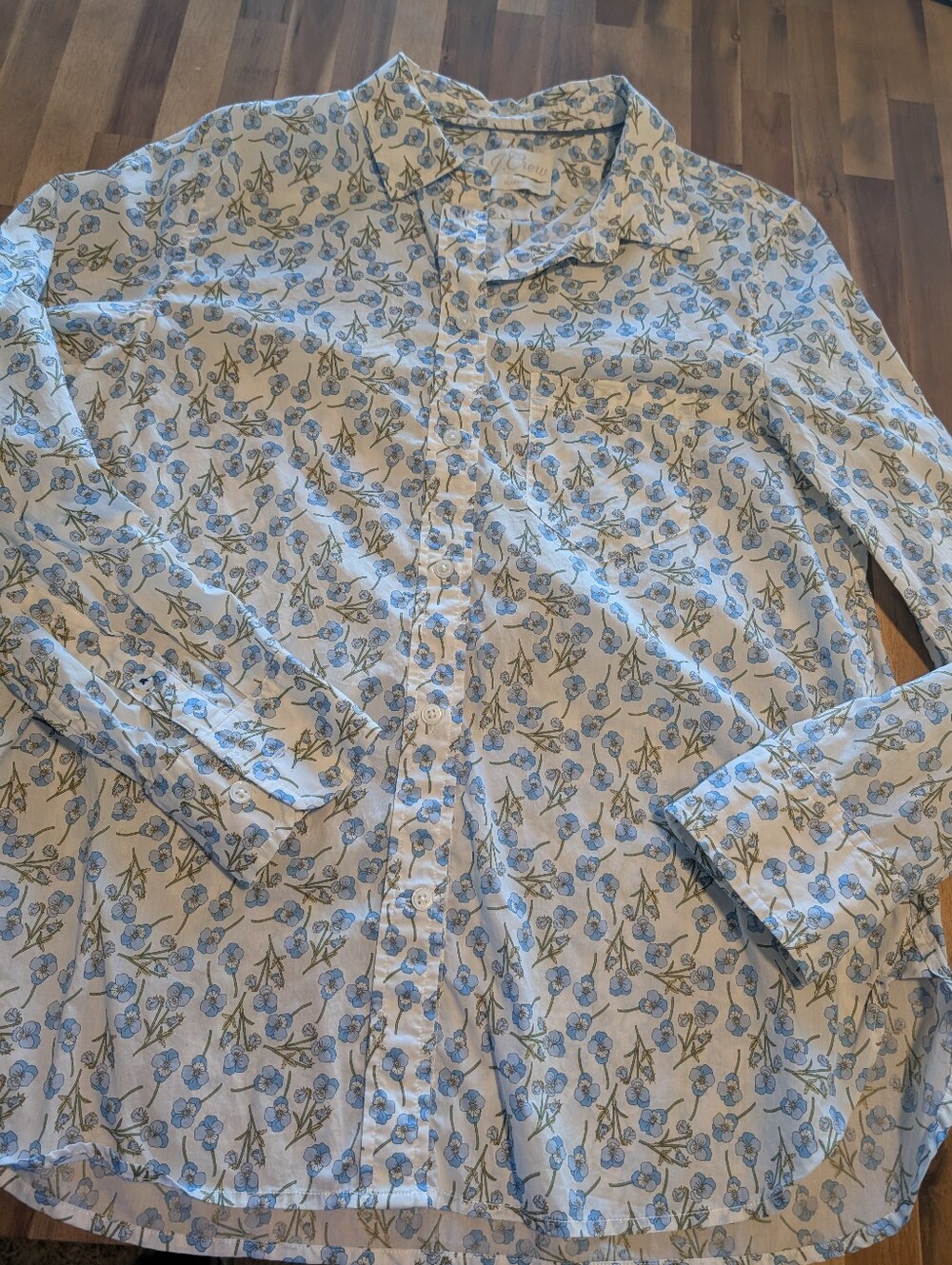 J. Crew Liberty Classic Shirt, EUC, Size 12